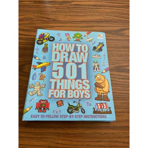 Top That! How To Draw 501 Things for Boys - Picture 1 of 8